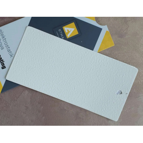 Краска порошковая полиэфирная Etika Tribo Транспортный белый RAL 9016 шагрень - изображение 2 - интернет-магазин tricolor.com.ua