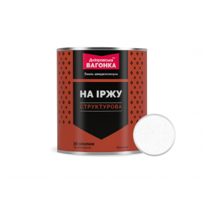 Професійна структурна фарба «Дніпровська вагонка» біла - интернет-магазин tricolor.com.ua