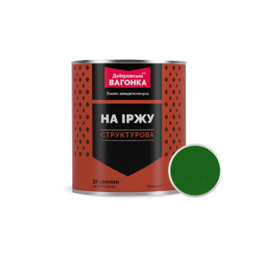 Професійна структурна фарба «Дніпровська вагонка» зелена - интернет-магазин tricolor.com.ua