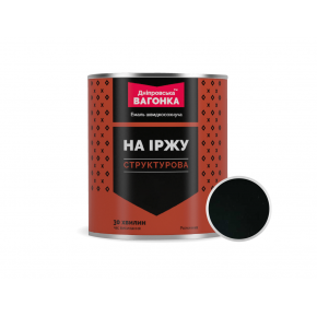 Професійна структурна фарба «Дніпровська вагонка» чорна - интернет-магазин tricolor.com.ua