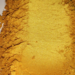 Пігмент перламутровий PGY/20-100 мк желтое золото Tricolor - изображение 4 - интернет-магазин tricolor.com.ua