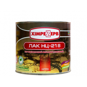 Лак нітроцелюлозний меблевий Khimrezerv Pro НЦ-218