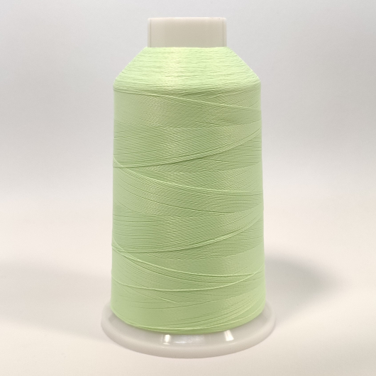 Люминесцентная нитка Tricolor для ручной и машинной вышивки 150 D салатовая (09) fl 3700 м. - изображение 2 - интернет-магазин tricolor.com.ua