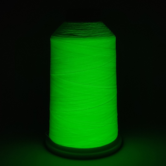 Люминесцентная нитка Tricolor для ручной и машинной вышивки 150 D салатовая (09) fl 3700 м. - интернет-магазин tricolor.com.ua