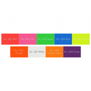 Аэрозольная акриловая краска Bosny с флуоресцентным эффектом красная - изображение 2 - интернет-магазин tricolor.com.ua