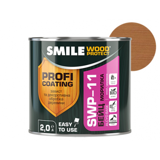 Просочення для дерева Smile Wood Protect Бейц SWP-11 Горіх