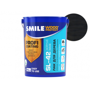 Лак акриловий Smile Wood Protec SL-42 Чорне дерево глянсовий