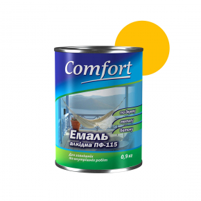 Эмаль алкидная Comfort ПФ-115 Желтая