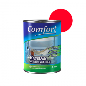 Эмаль алкидная Comfort ПФ-115 Красная