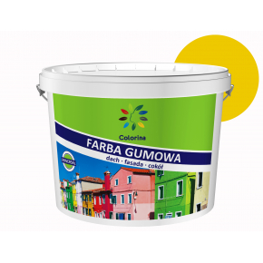 Краска резиновая Colorina для крыш Желтая - интернет-магазин tricolor.com.ua