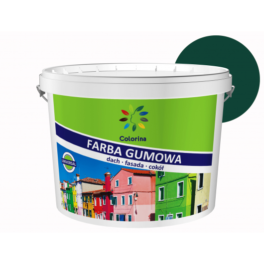 Фарба гумова Colorina для дахів Зелена - интернет-магазин tricolor.com.ua