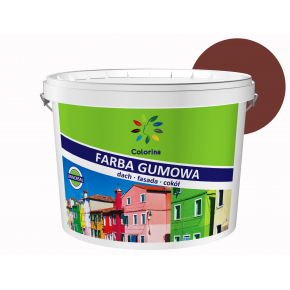 Фарба гумова Colorina для дахів Червоно-коричнева - интернет-магазин tricolor.com.ua