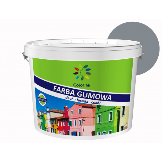 Фарба гумова Colorina для дахів Сіра - интернет-магазин tricolor.com.ua