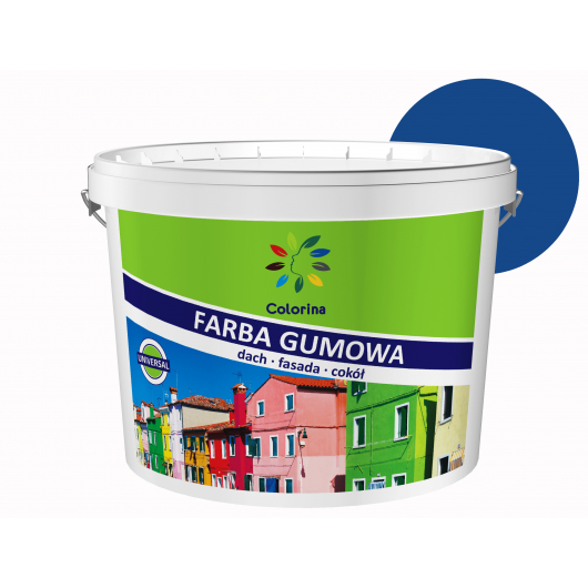 Фарба гумова Colorina для дахів Синя - интернет-магазин tricolor.com.ua
