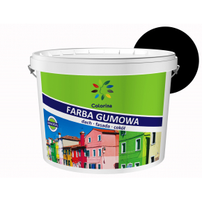 Фарба гумова Colorina для дахів Чорна - интернет-магазин tricolor.com.ua