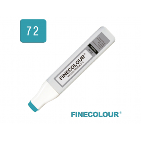 Заправка спиртова Finecolour Refill Ink 072 зеленувато-синій BG72